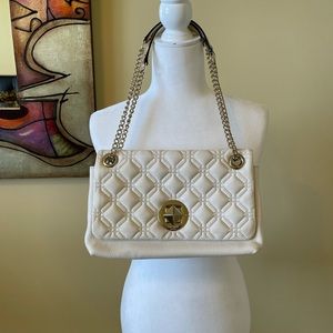 Kate Spade Cream Leather Shoulder Bag